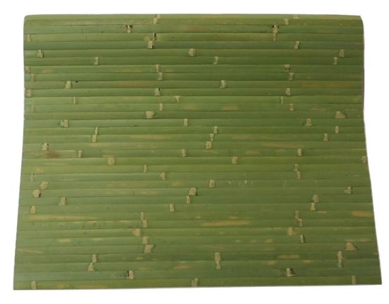 Obrázek z Rohož na stěnu - bambus 70x200 zelená 
