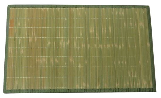 Obrázek z Rohož / Předložka na podlahu - bambus 60x90 zelená 