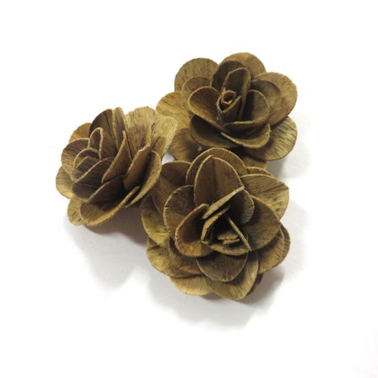 Obrázek z Deco růže malá - přírodní (50ks) 