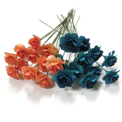 Obrázek Deco růžičky - barevné (12ks)