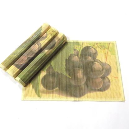 Obrázek Bambusové prostírání 30x45cm - hrozno