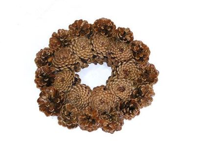 Obrázek Šiškový věneček 25cm